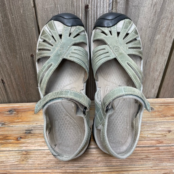 Keen Rose Sandal Waterproof Green Womens Size 9.5 - Picture 9 of 16